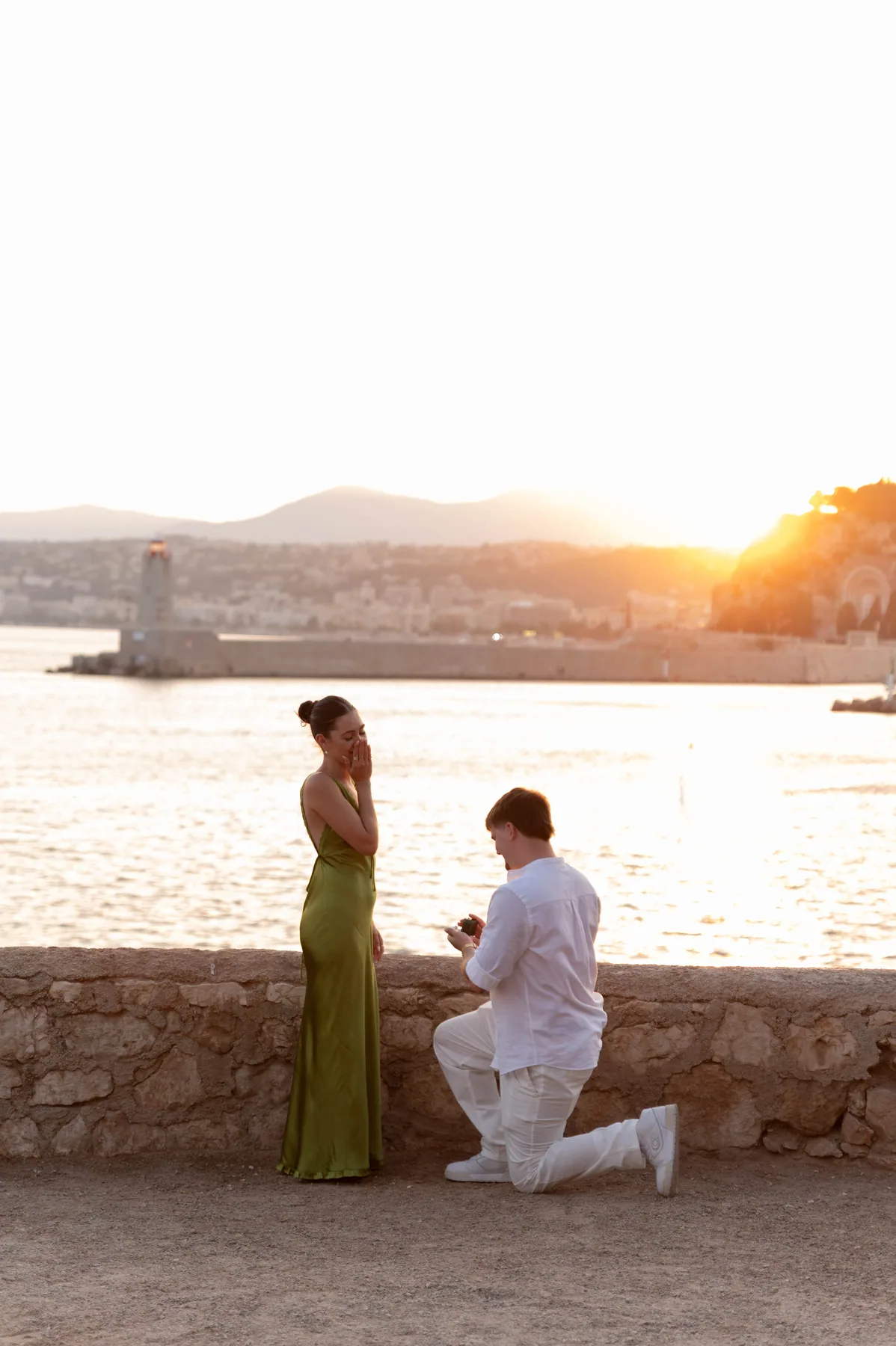 Proposal photographer in Èze